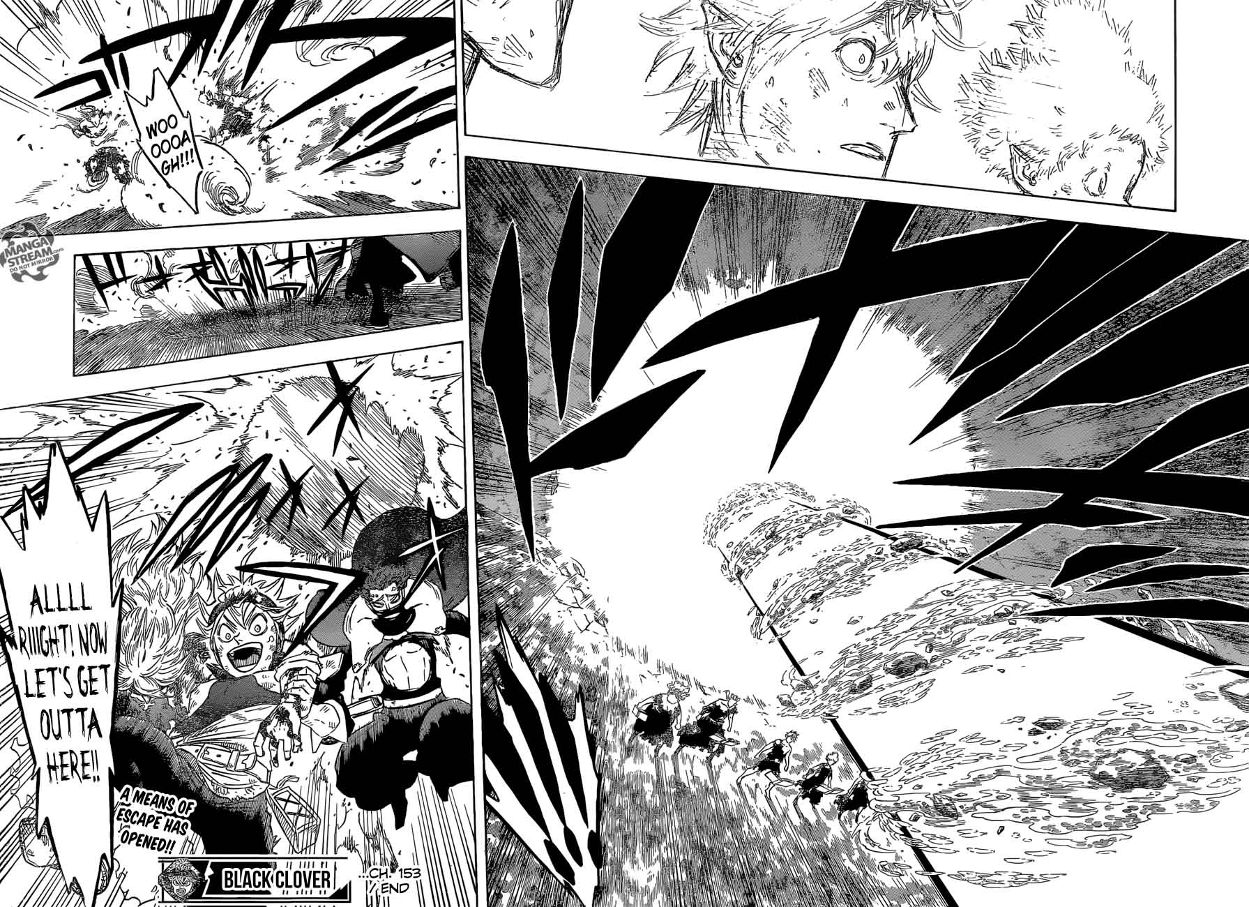 Black Clover Chapter 153 page 15 - Chapter 153: The Desperate Path Toward Survival