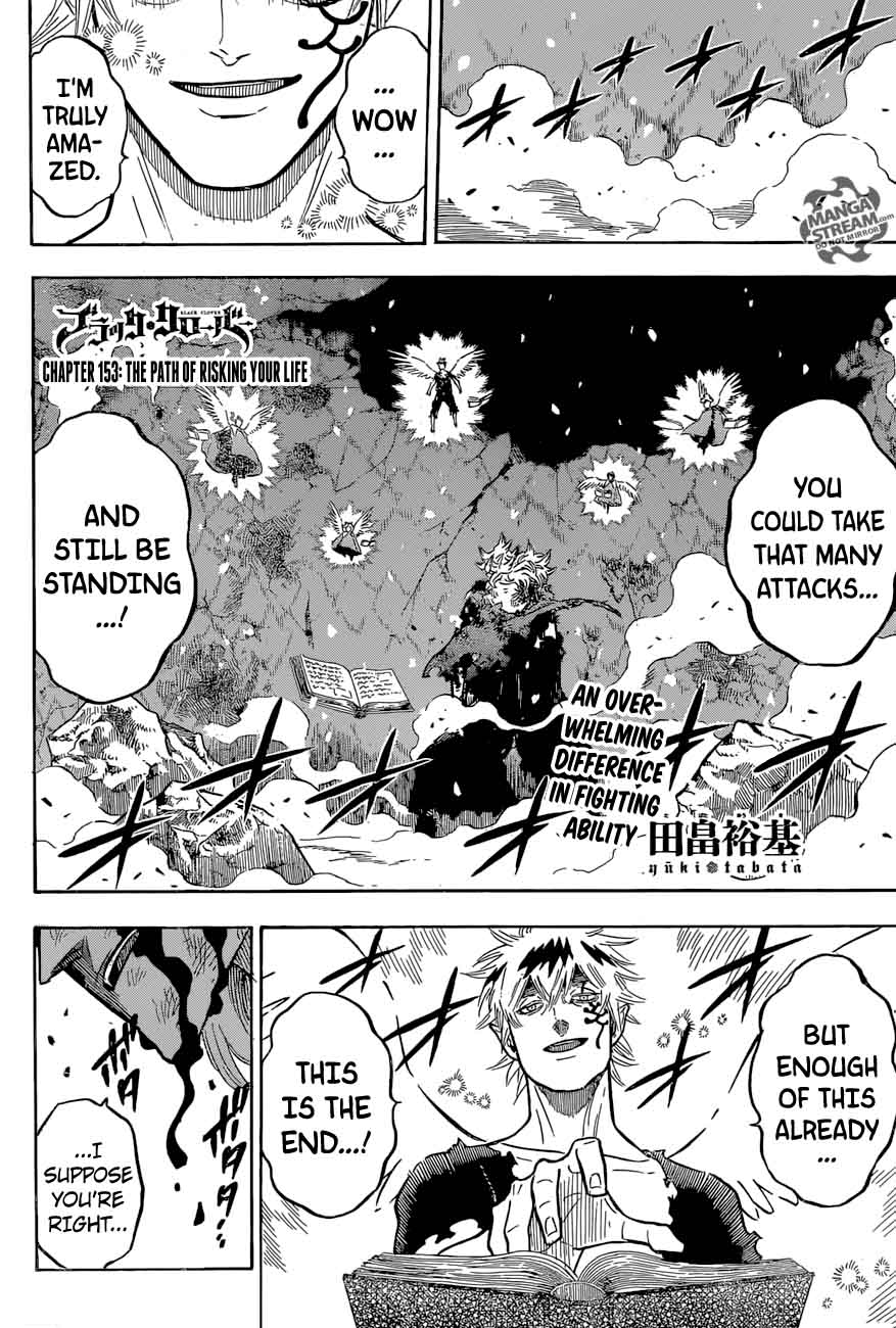 Black Clover Chapter 153 page 2 - Chapter 153: The Desperate Path Toward Survival
