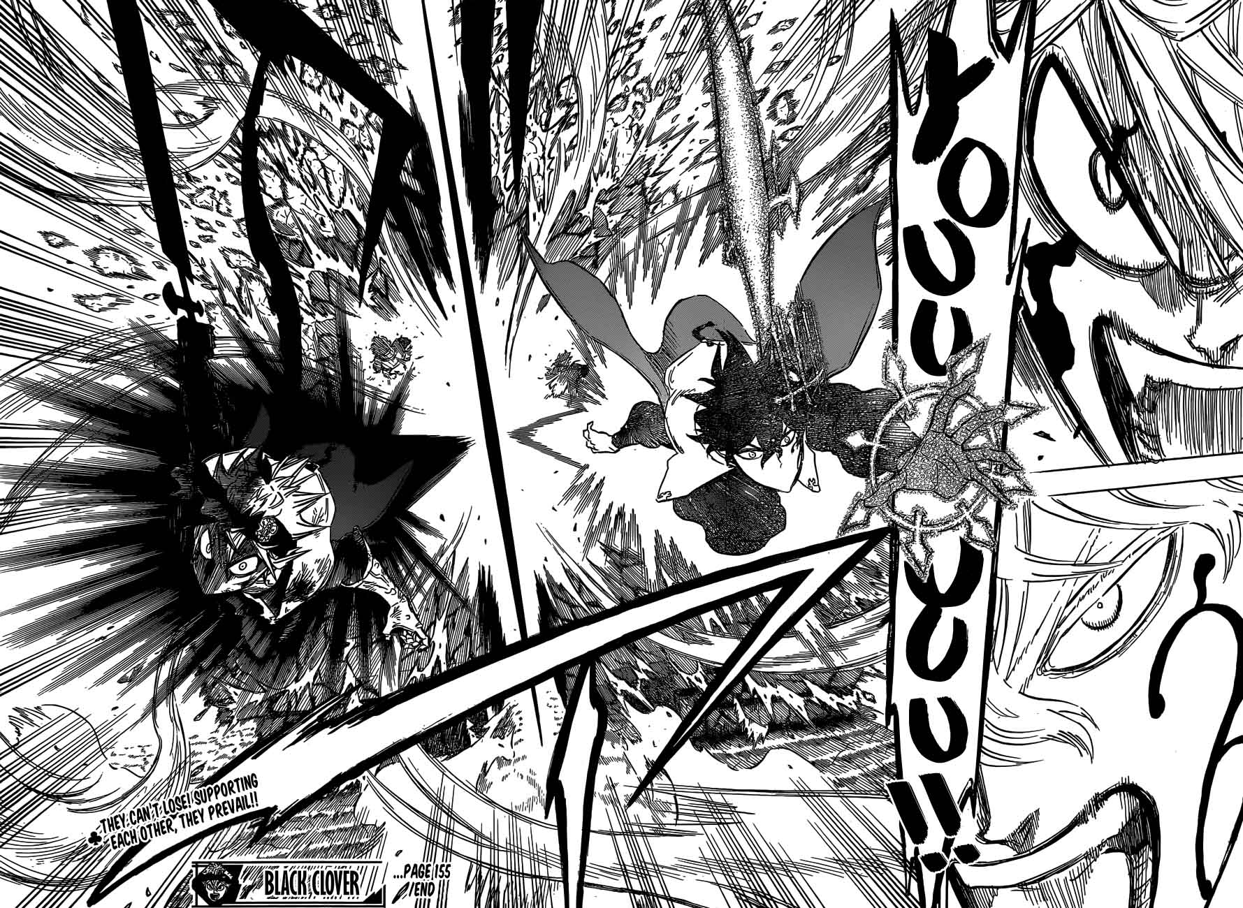 Black Clover Chapter 155 page 13 - Chapter 155: We Won't Lose to You