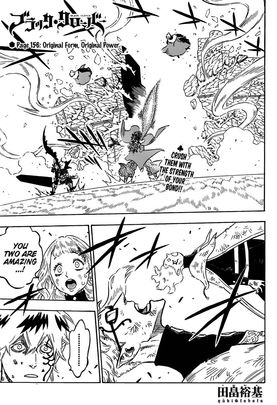 Black Clover Chapter 156 page 1 - Chapter 156: True Form, True Power