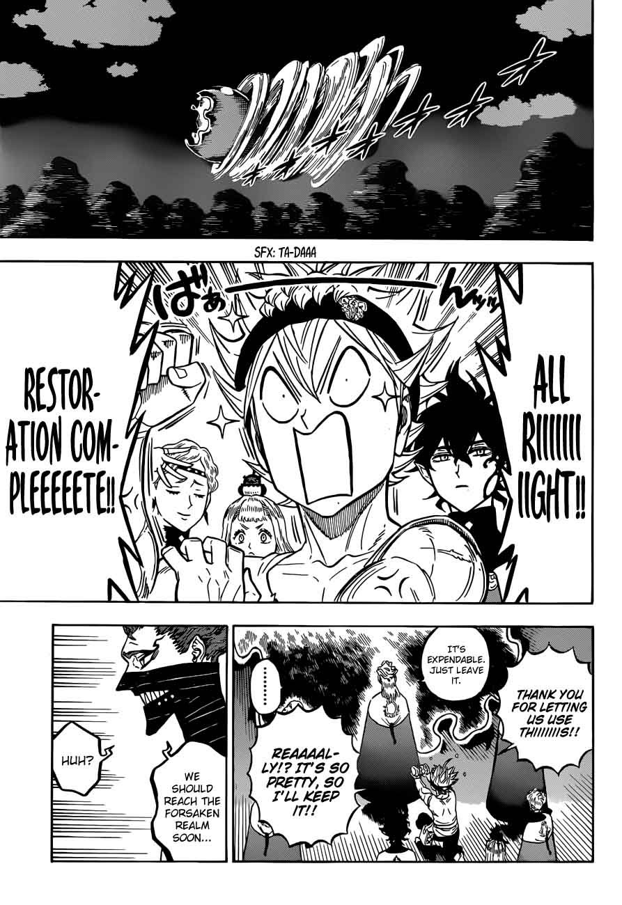Black Clover Chapter 158 page 5 - Chapter 158: The Lives of the Village in the Sticks