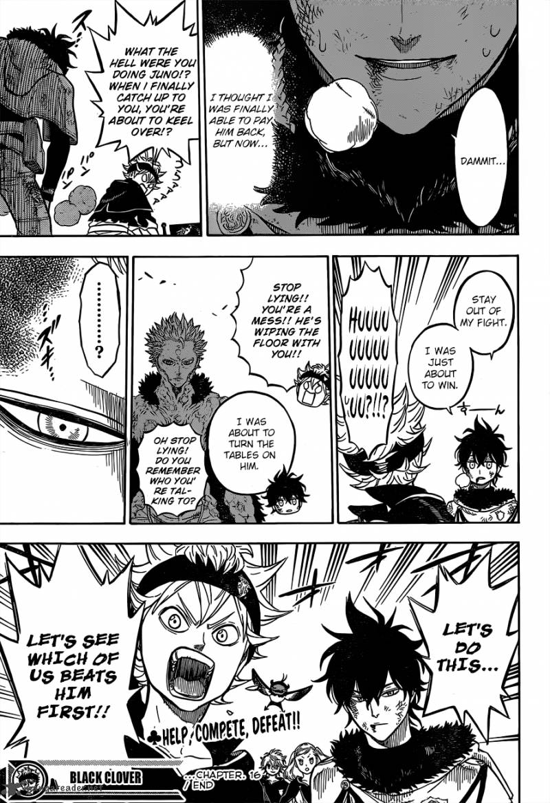 Black Clover Chapter 16 page 17 - Chapter 16: Mortal Combat