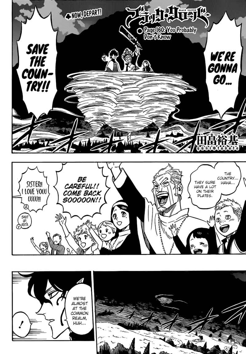 Black Clover Chapter 160 page 2 - Chapter 160: You Probably Don't Know