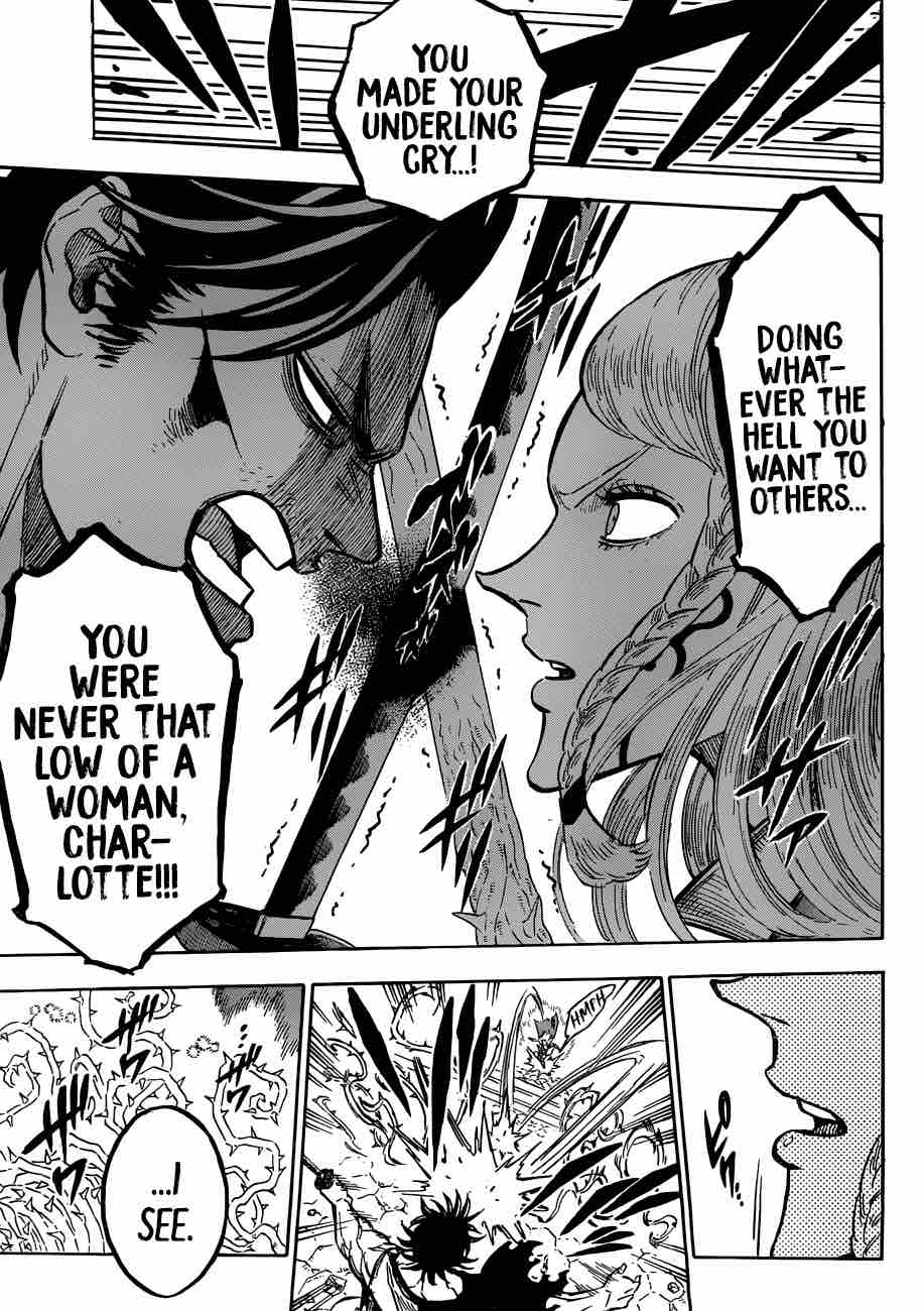 Black Clover Chapter 169 page 11 - Chapter 169: The Black Bulls Captain vs. the Crimson Wild Rose