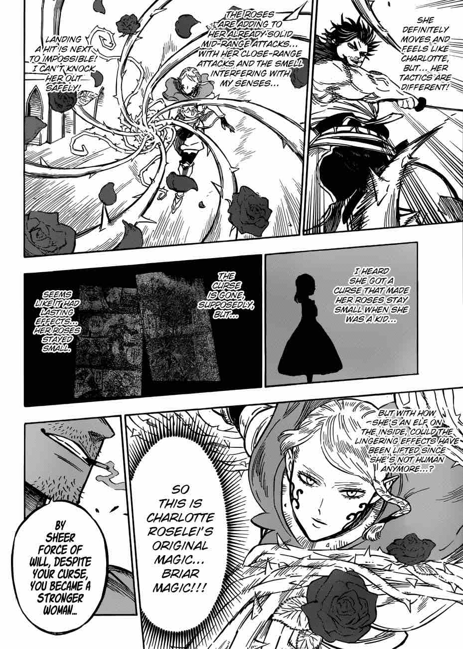 Black Clover Chapter 169 page 4 - Chapter 169: The Black Bulls Captain vs. the Crimson Wild Rose