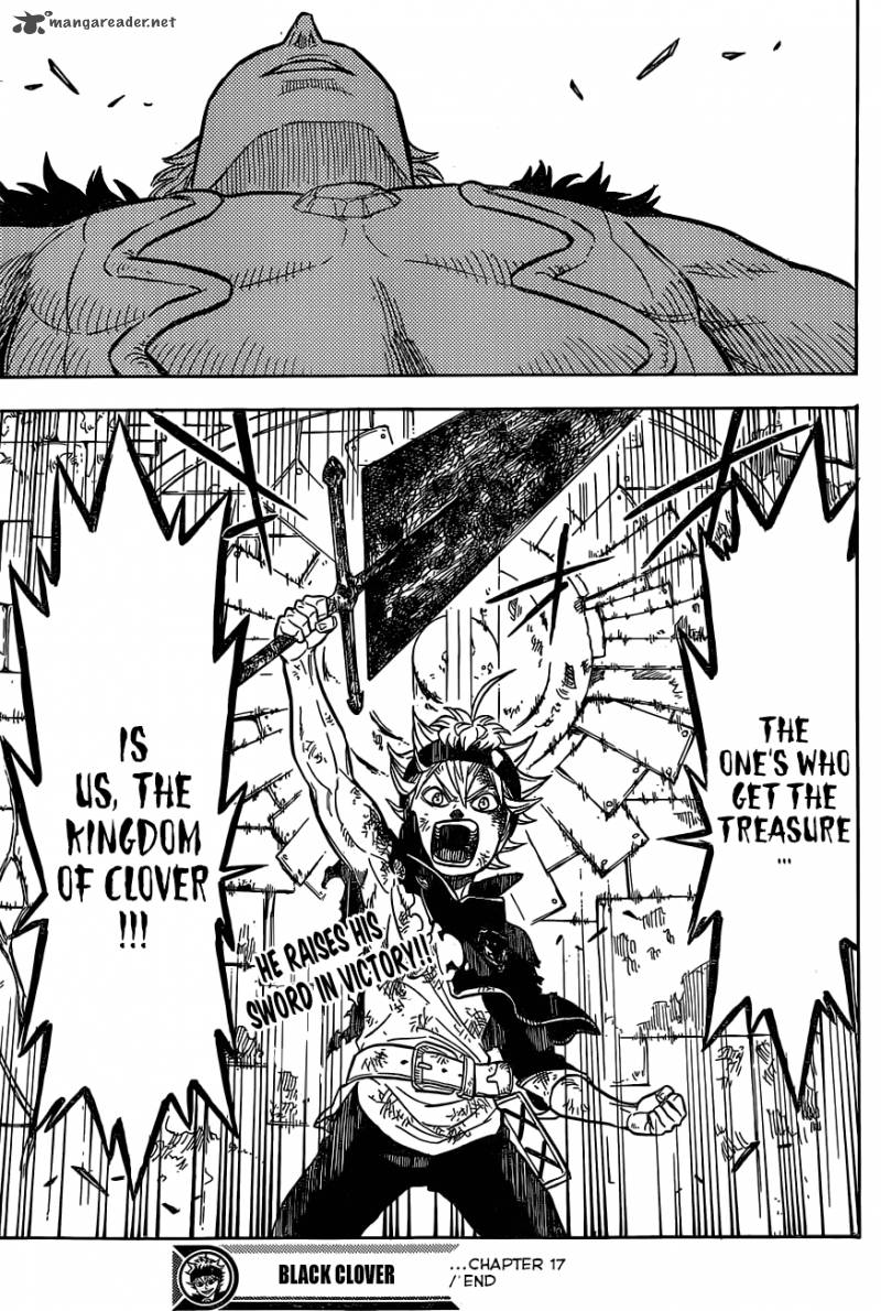 Black Clover Chapter 17 page 17 - Chapter 17: Destroyer