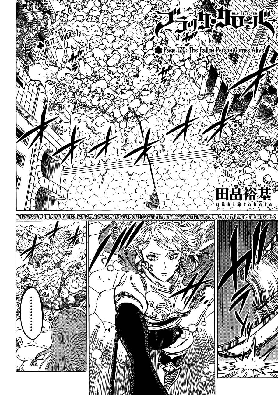 Black Clover Chapter 170 page 2 - Chapter 170: The Fallen Make Their Move