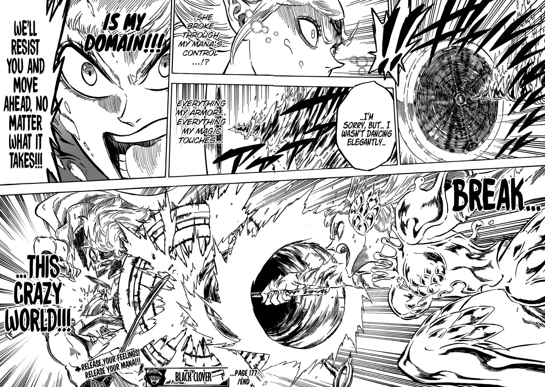 Black Clover Chapter 177 page 10 - Chapter 177: Battlefield Dancer