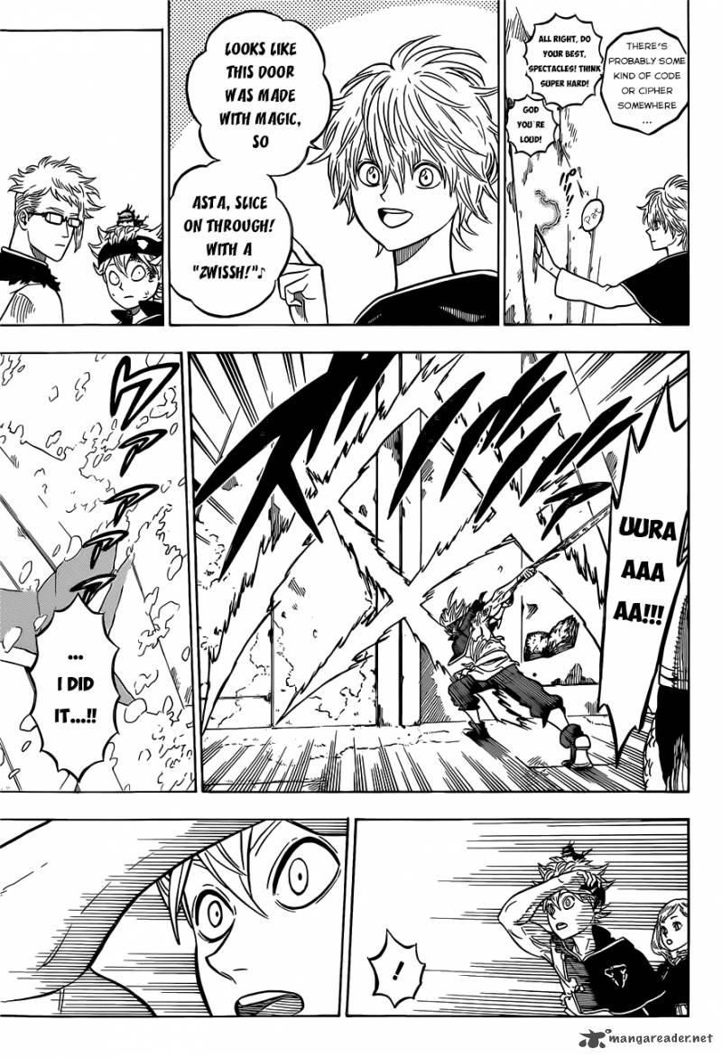 Black Clover Chapter 18 page 3 - Chapter 18: Inside the Treasure Hall