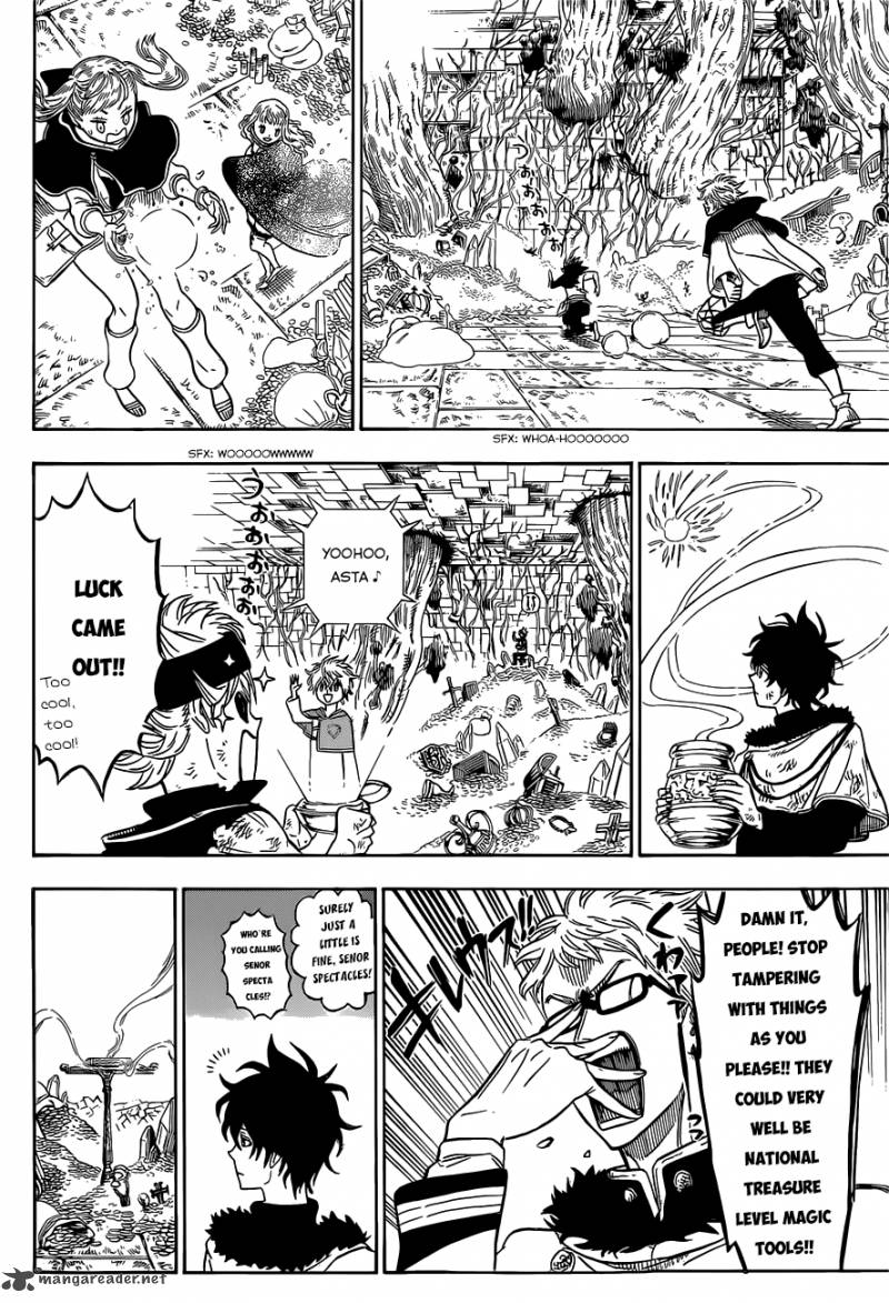 Black Clover Chapter 18 page 5 - Chapter 18: Inside the Treasure Hall