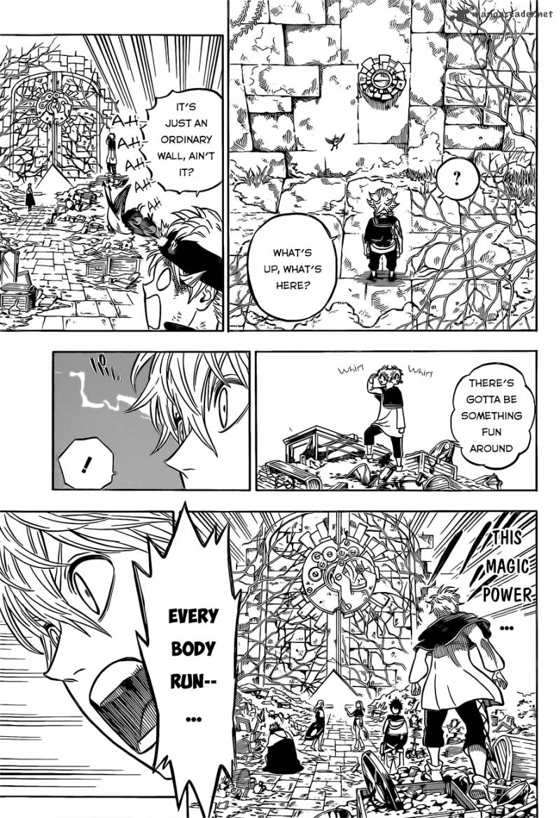 Black Clover Chapter 18 page 8 - Chapter 18: Inside the Treasure Hall