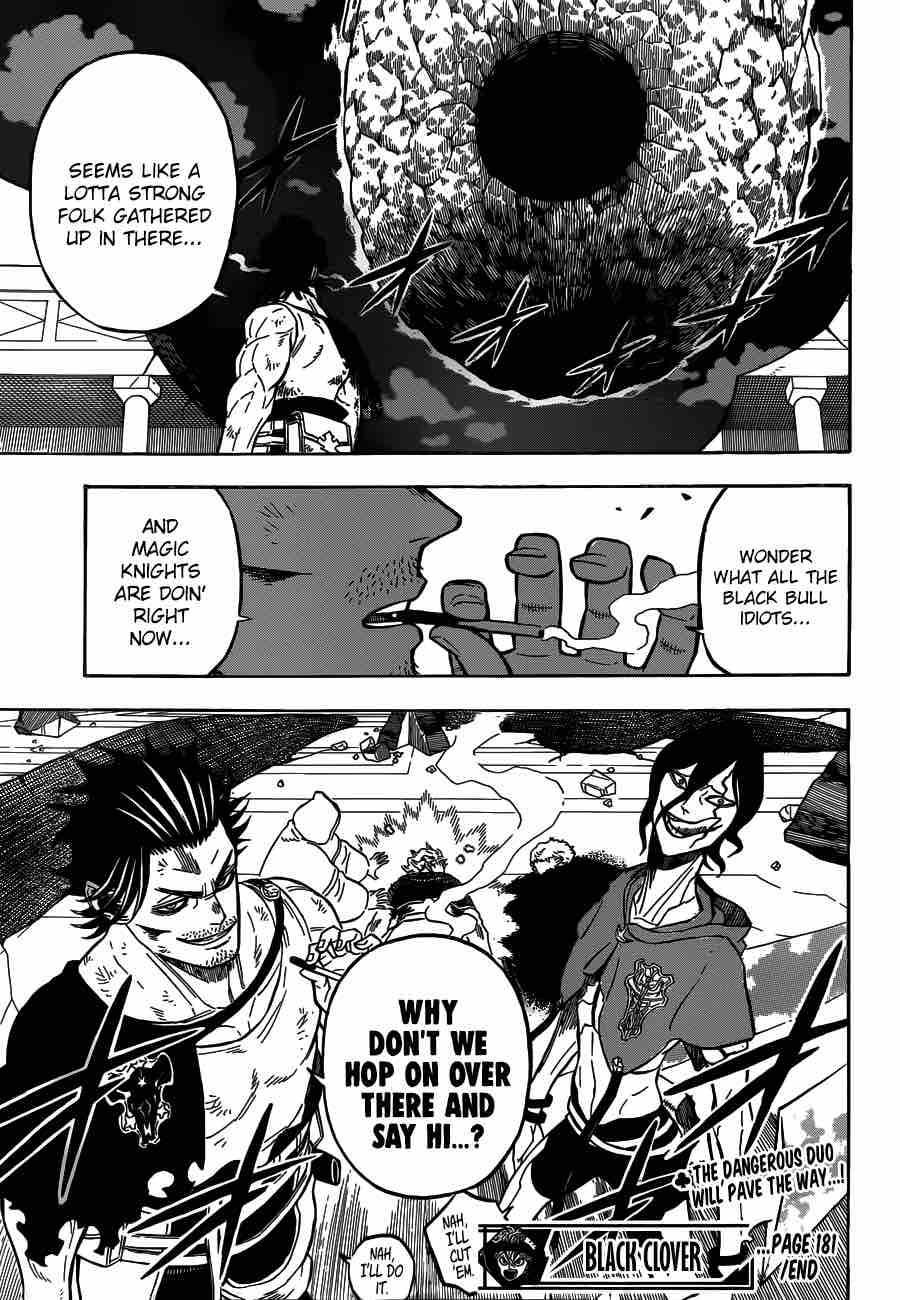 Black Clover Chapter 181 page 14 - Chapter 181: Spatial Mage Brothers