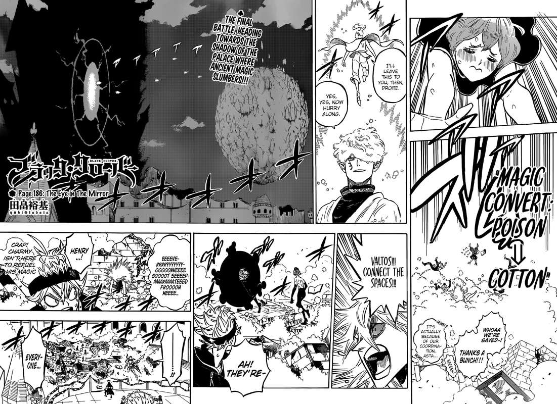 Black Clover Chapter 186 page 2 - Chapter 186: The Eyes in the Mirror