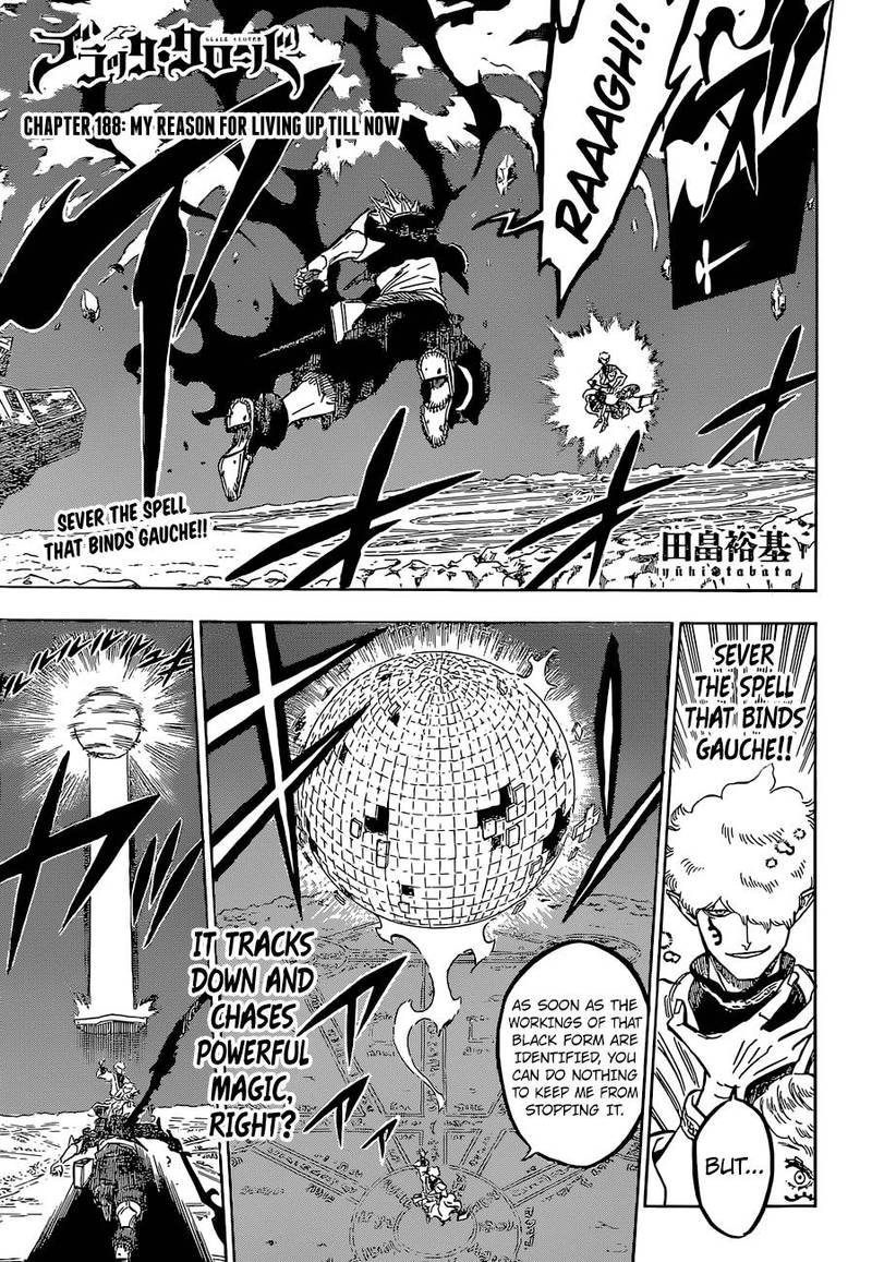 Black Clover Chapter 188 page 3 - Chapter 188: Why I Lived This Long
