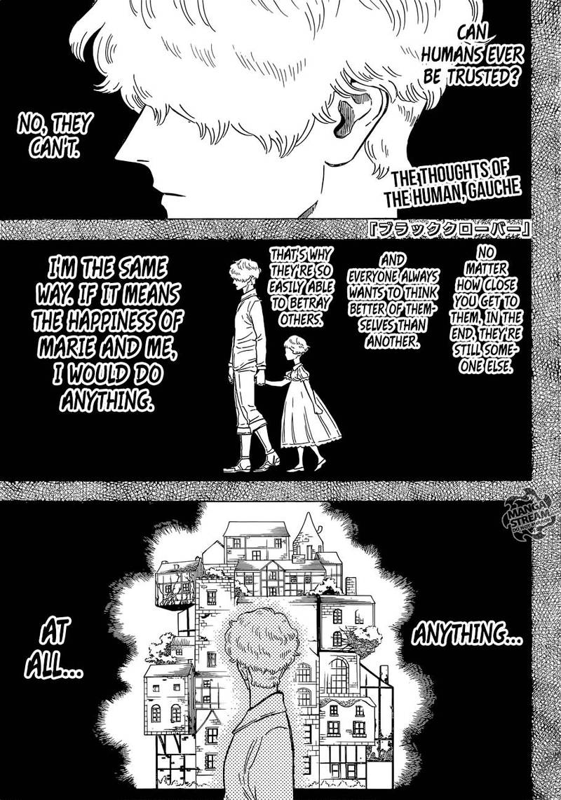 Black Clover Chapter 189 page 1 - Chapter 189: Humans Who Can Be Trusted