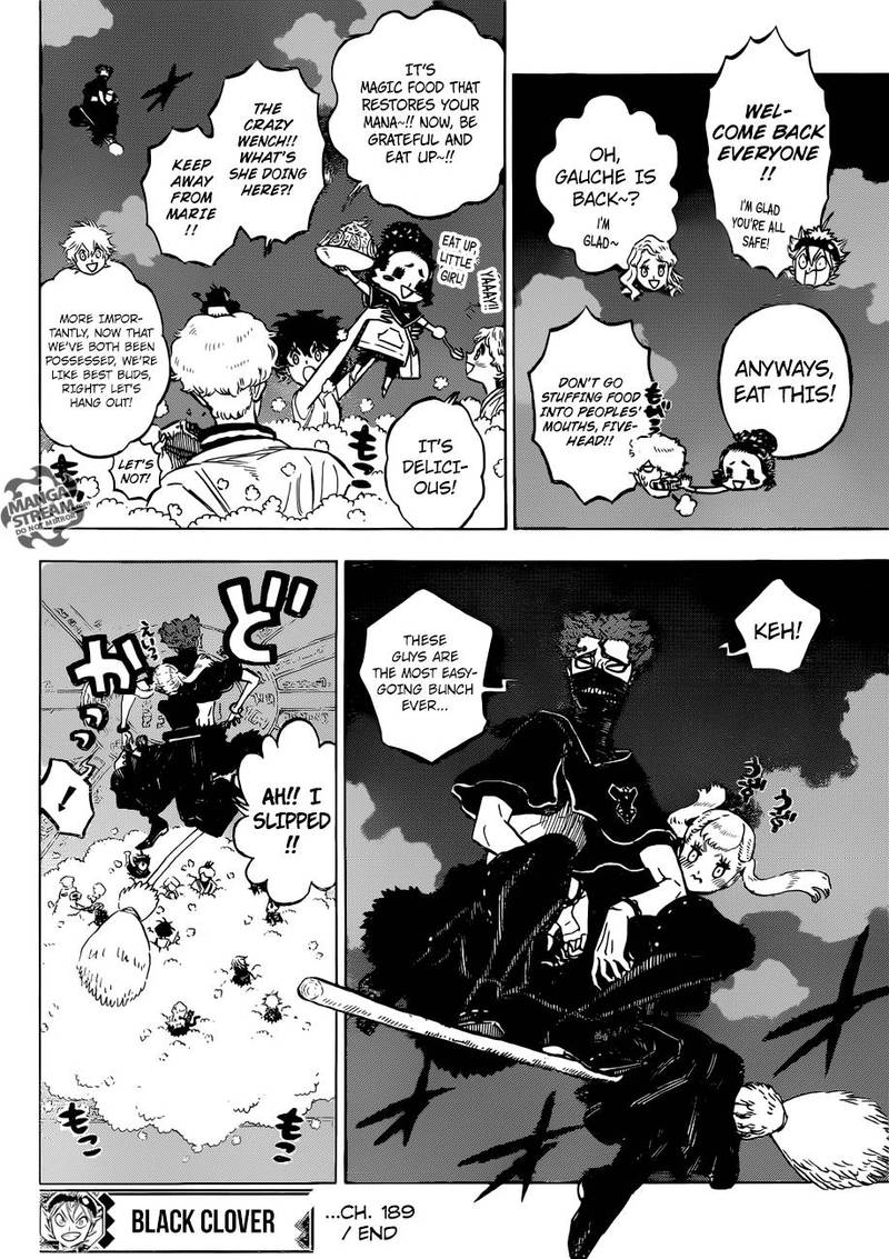 Black Clover Chapter 189 page 16 - Chapter 189: Humans Who Can Be Trusted