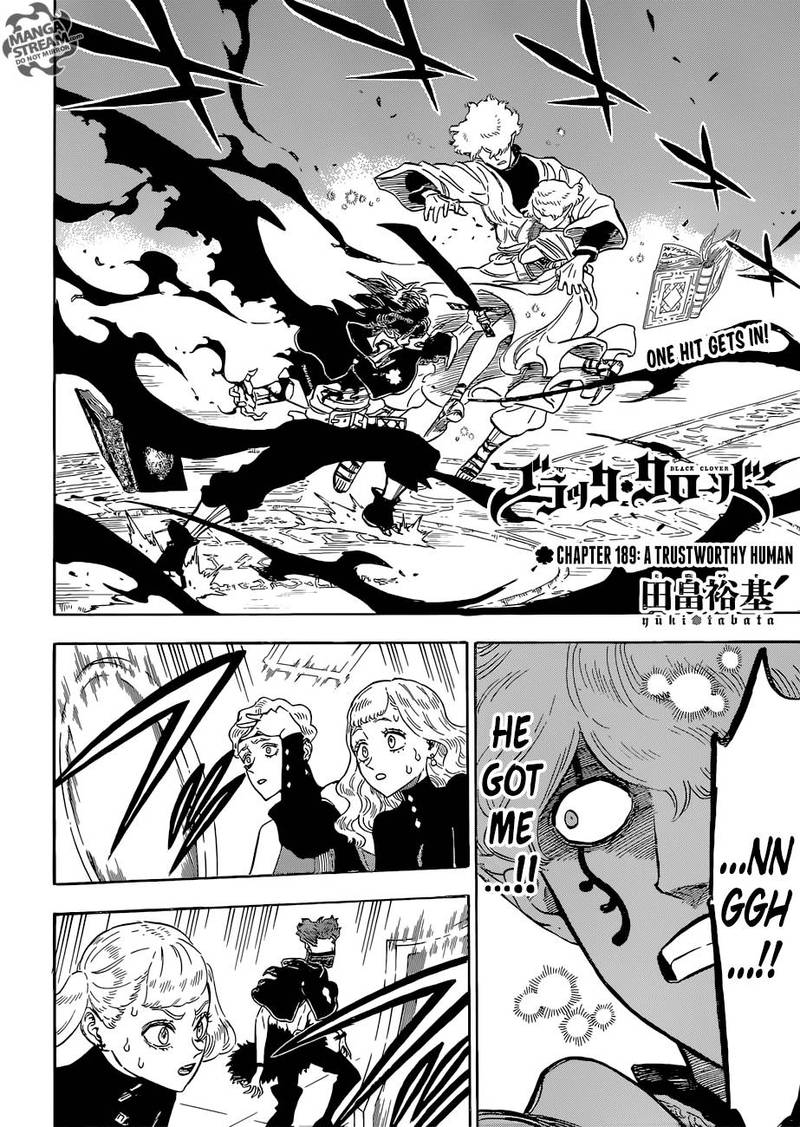Black Clover Chapter 189 page 2 - Chapter 189: Humans Who Can Be Trusted