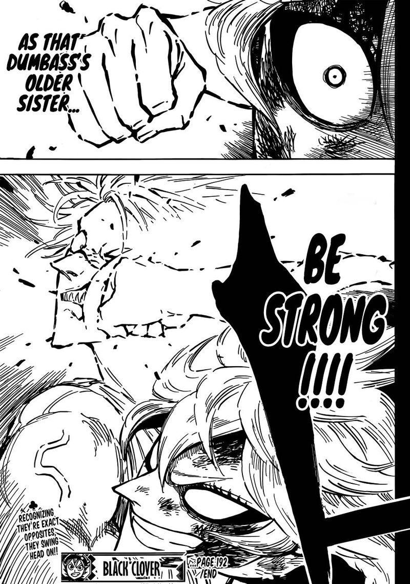 Black Clover Chapter 192 page 14 - Chapter 192: Two Crimson Fists