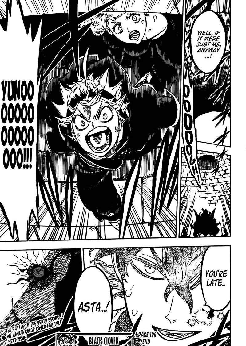 Black Clover Chapter 196 page 15 - Chapter 196: Mastermind