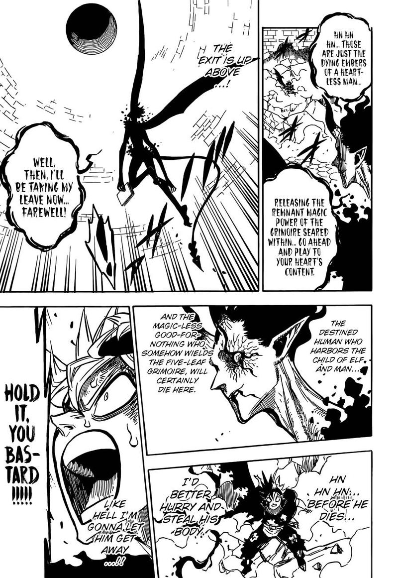 Black Clover Chapter 198 page 11 - Chapter 198: The Five-Leaf Grimoire