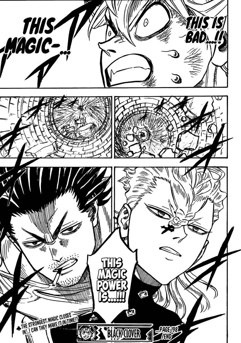 Black Clover Chapter 198 page 15 - Chapter 198: The Five-Leaf Grimoire