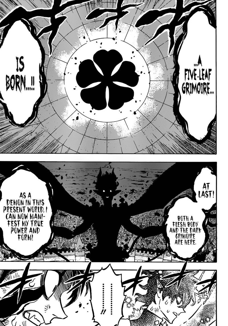 Black Clover Chapter 198 page 5 - Chapter 198: The Five-Leaf Grimoire
