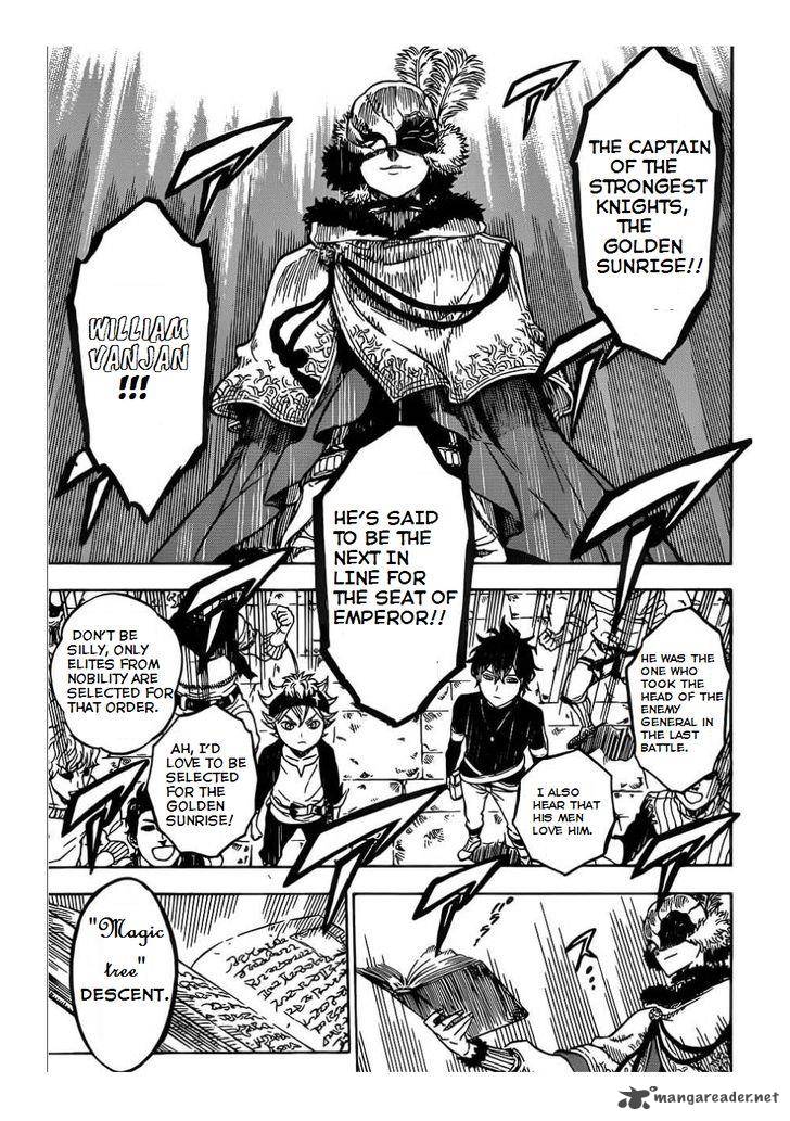 Black Clover Chapter 2 page 11 - Chapter 2: The Magic Knights Entrance Exam