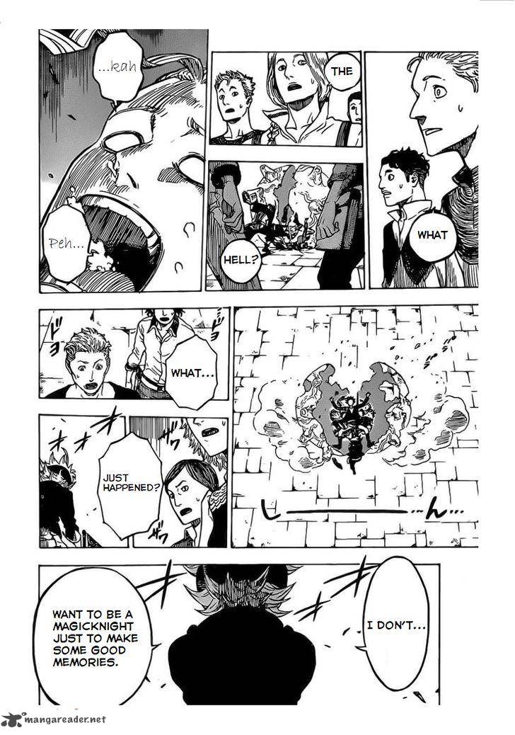 Black Clover Chapter 2 page 24 - Chapter 2: The Magic Knights Entrance Exam