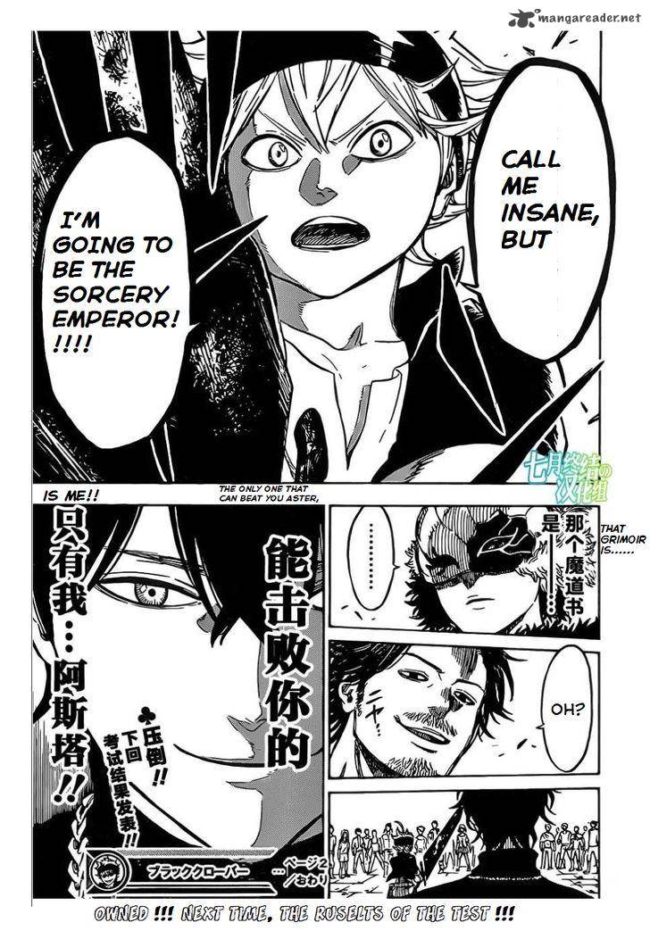 Black Clover Chapter 2 page 25 - Chapter 2: The Magic Knights Entrance Exam