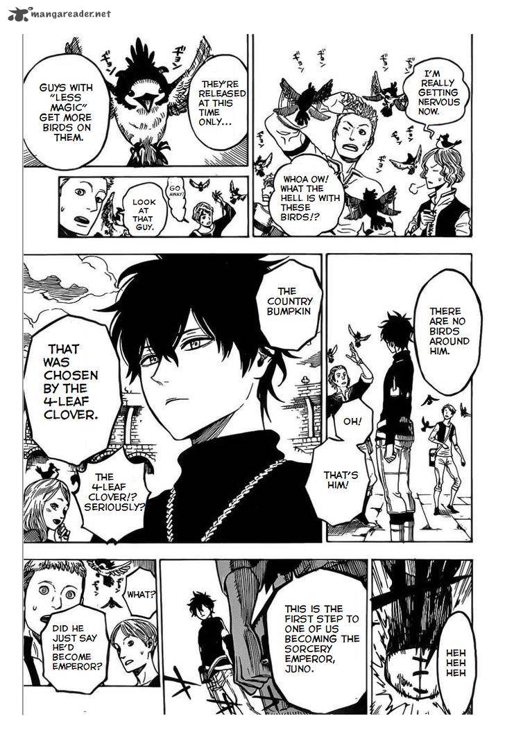 Black Clover Chapter 2 page 3 - Chapter 2: The Magic Knights Entrance Exam