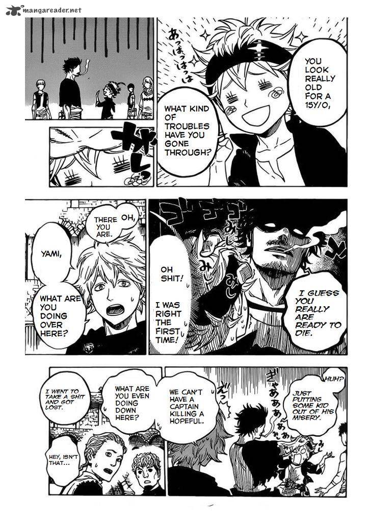 Black Clover Chapter 2 page 7 - Chapter 2: The Magic Knights Entrance Exam