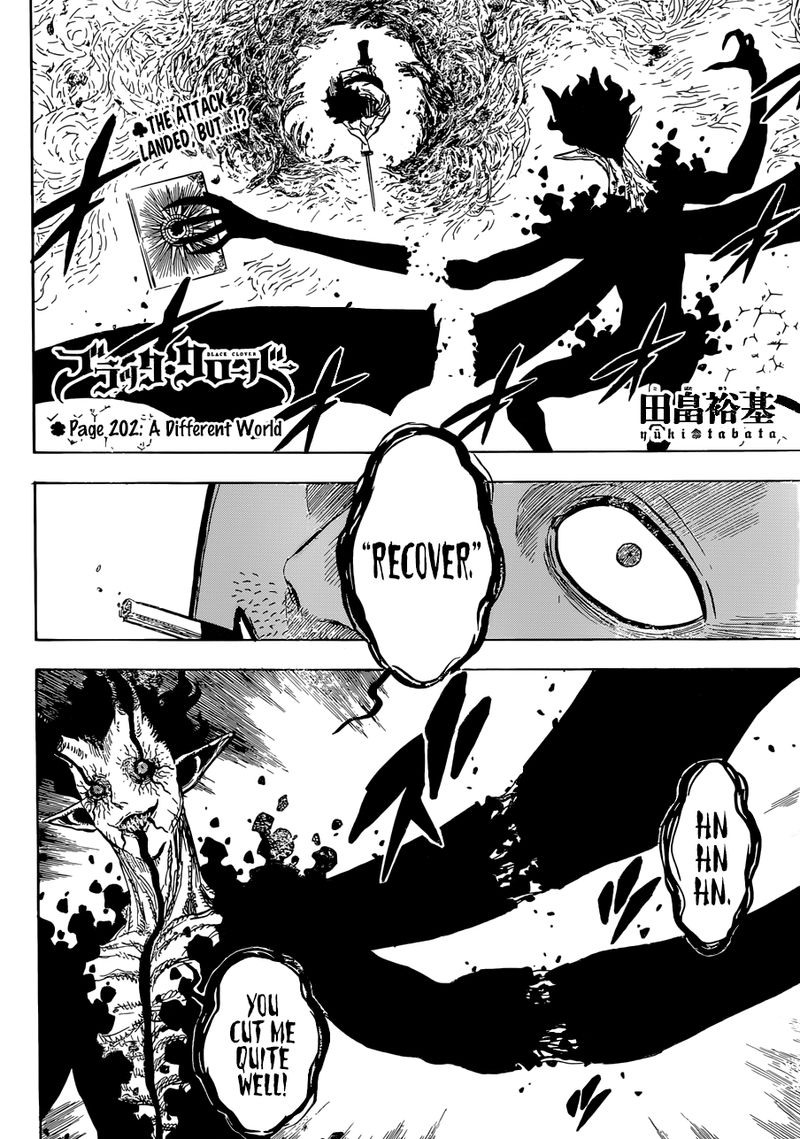 Black Clover Chapter 202 page 2 - Chapter 202: From Another World