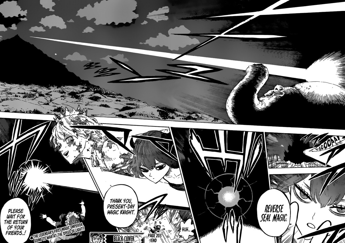 Black Clover Chapter 203 page 13 - Chapter 203: Breaking the Seal