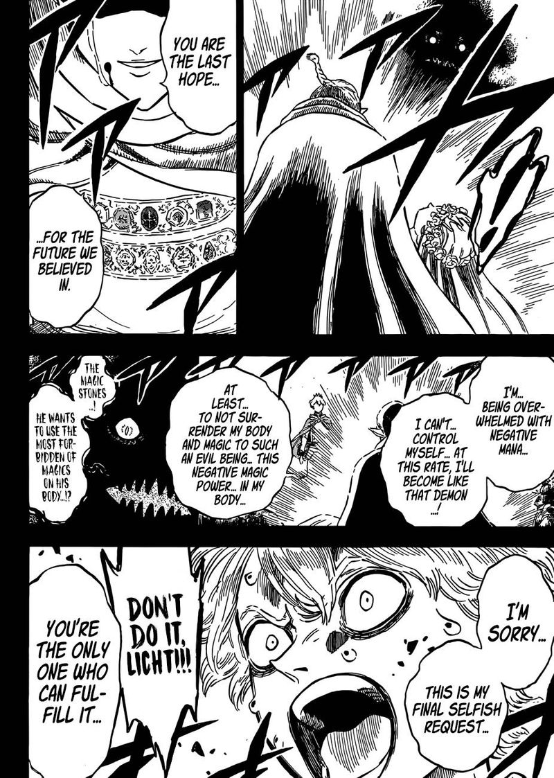 Black Clover Chapter 204 page 14 - Chapter 204: Last Wish