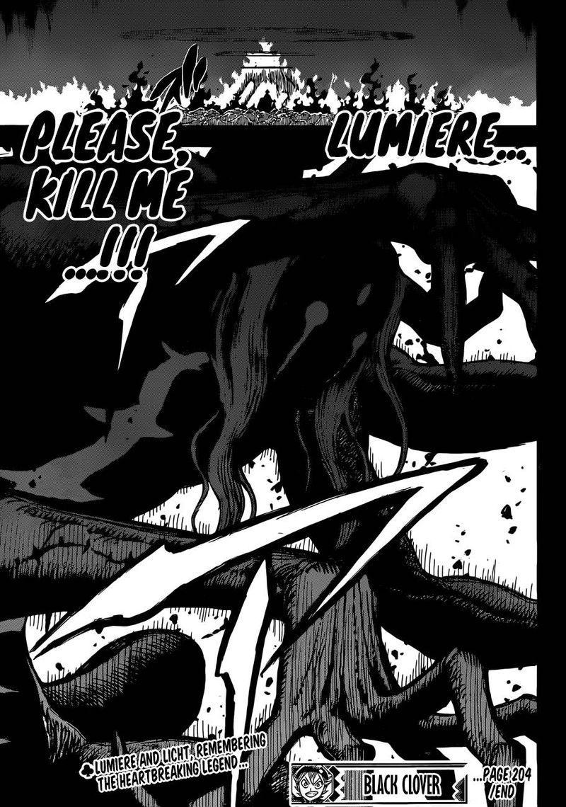 Black Clover Chapter 204 page 15 - Chapter 204: Last Wish