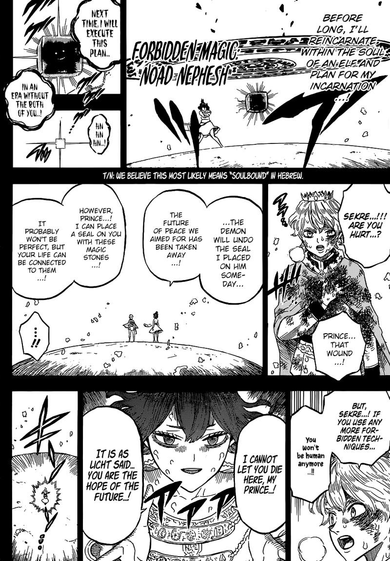 Black Clover Chapter 205 page 11 - Chapter 205: The Truth of 500 Years