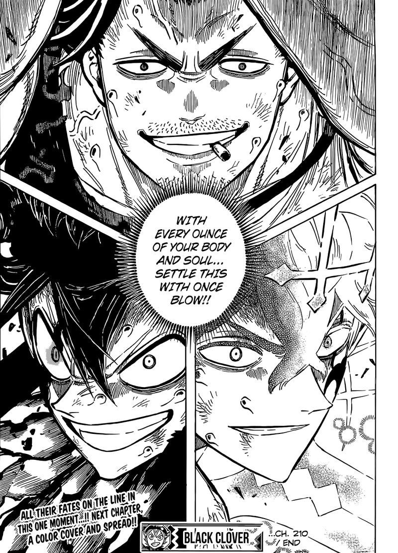 Black Clover Chapter 210 page 15 - Chapter 210: On the Brink