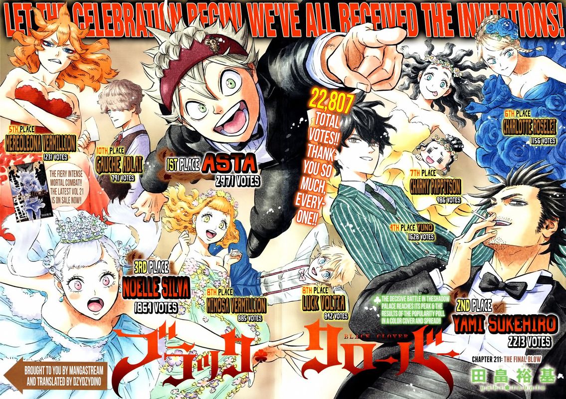 Black Clover Chapter 211 page 3 - Chapter 211: The Final Attack