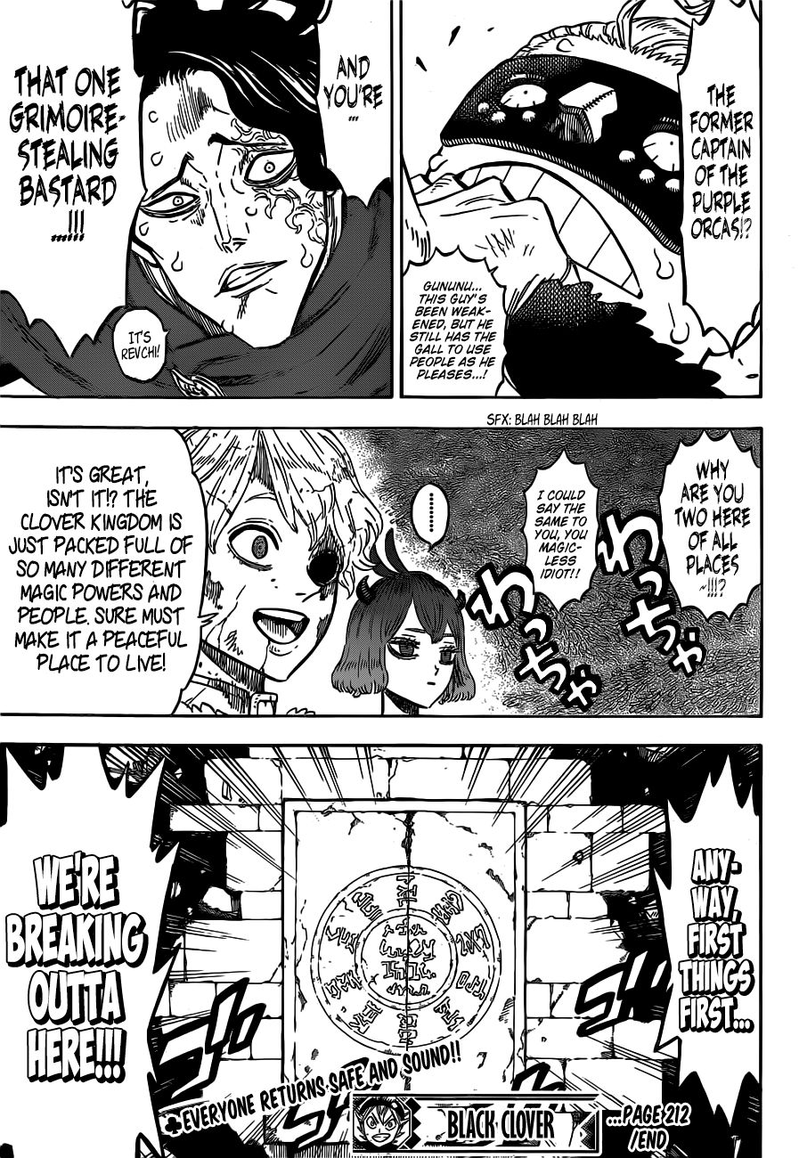 Black Clover Chapter 212 page 15 - Chapter 212: Destiny's End