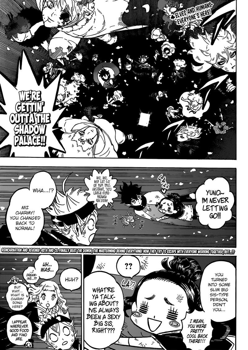 Black Clover Chapter 213 page 1 - Chapter 213: The Great Soul Tree