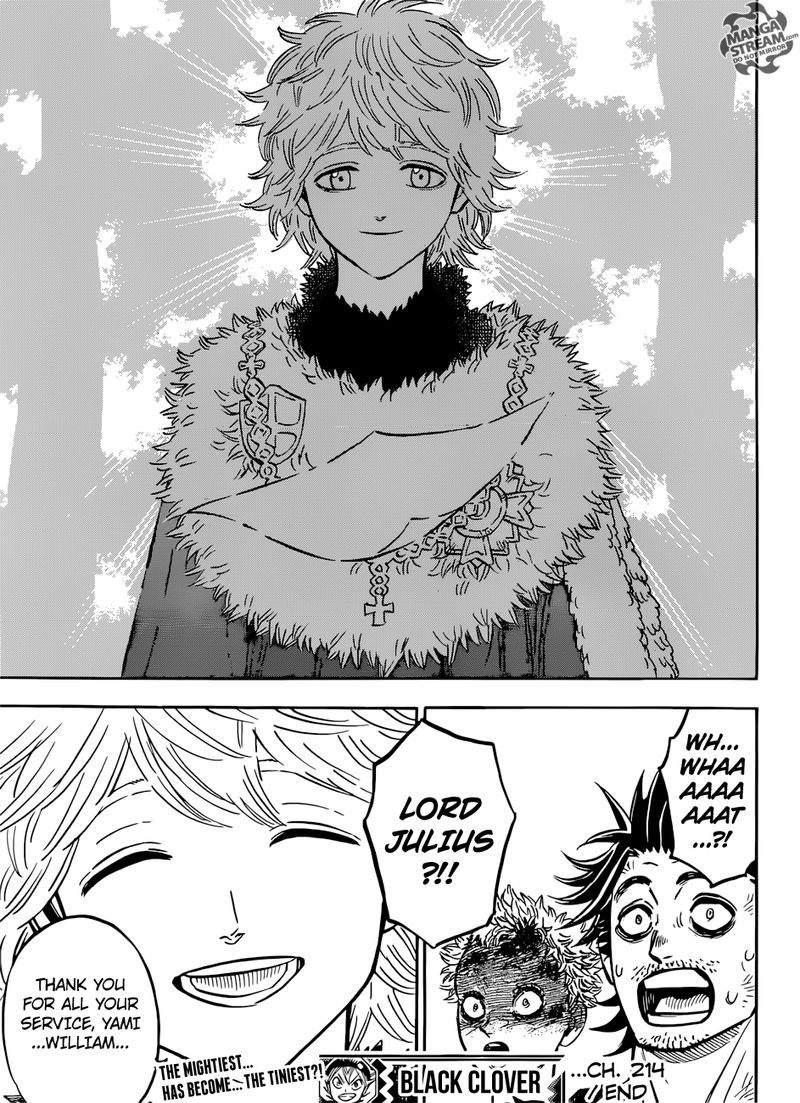 Black Clover Chapter 214 page 15 - Chapter 214: Dawn