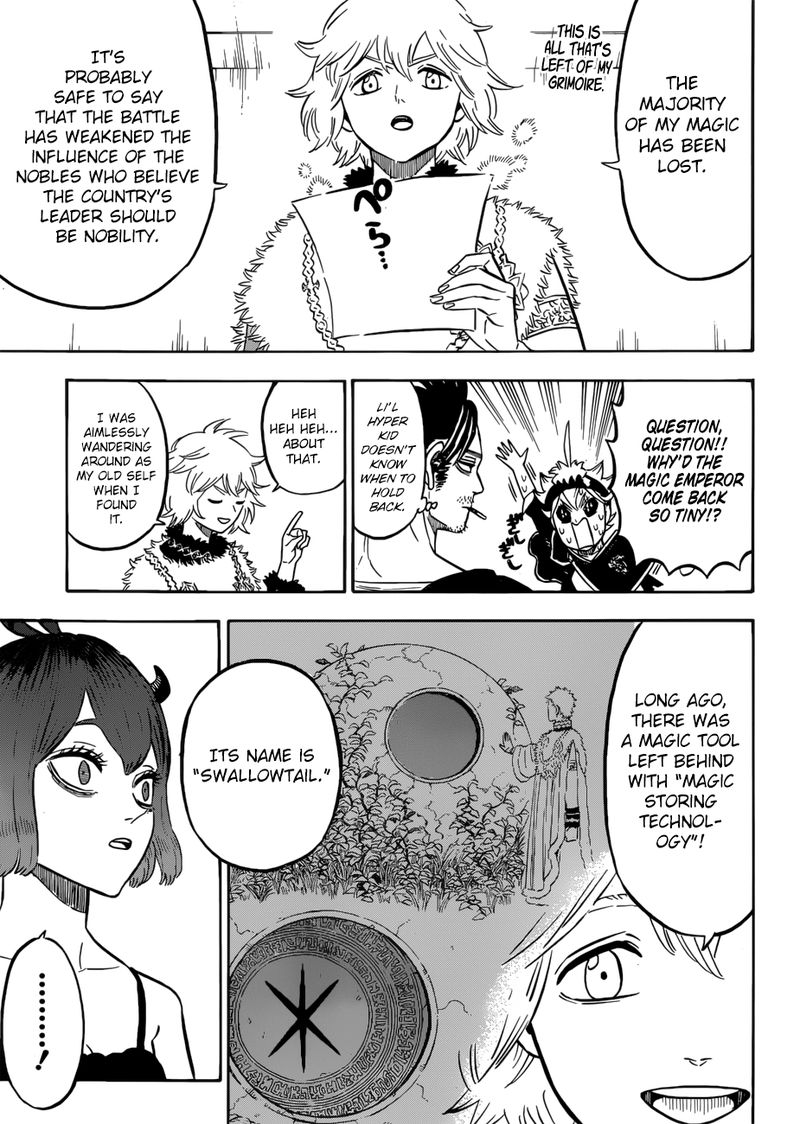 Black Clover Chapter 215 page 7 - Chapter 215: Three Problems