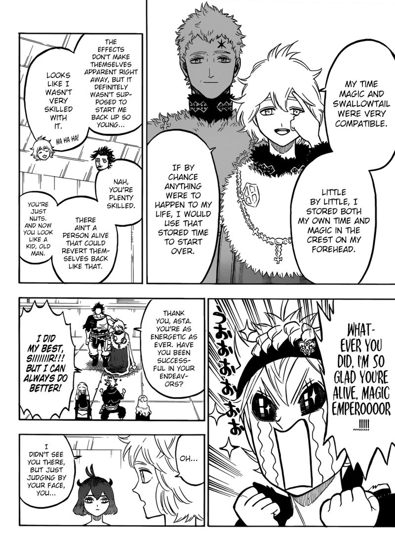 Black Clover Chapter 215 page 8 - Chapter 215: Three Problems