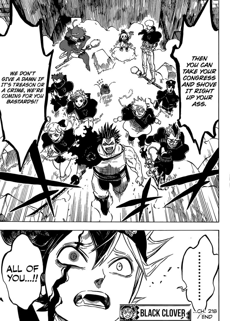 Black Clover Chapter 218 page 14 - Chapter 218: The Worst of the Worst