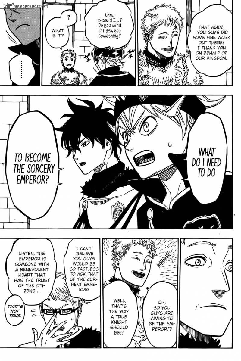 Black Clover Chapter 22 page 13 - Chapter 22: Royal Capital Gathering