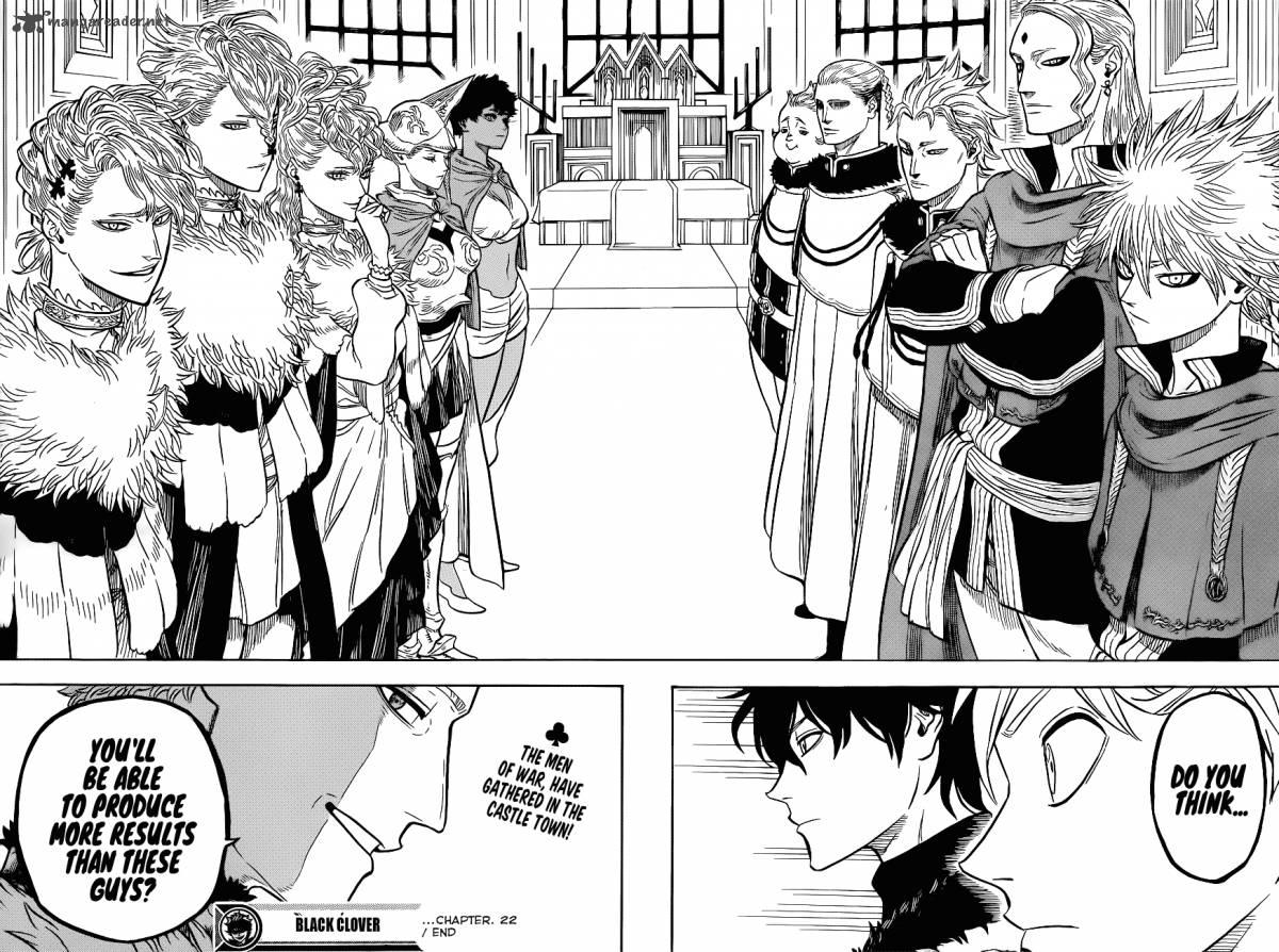 Black Clover Chapter 22 page 18 - Chapter 22: Royal Capital Gathering
