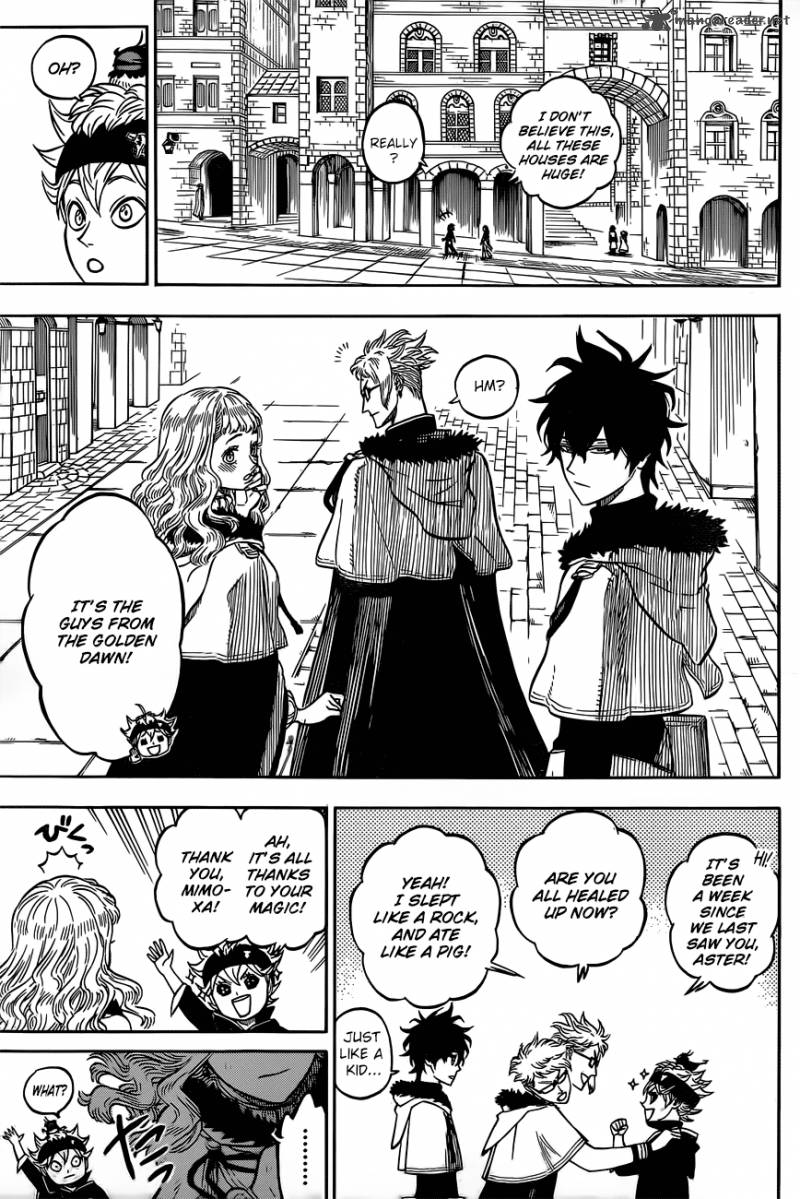 Black Clover Chapter 22 page 5 - Chapter 22: Royal Capital Gathering