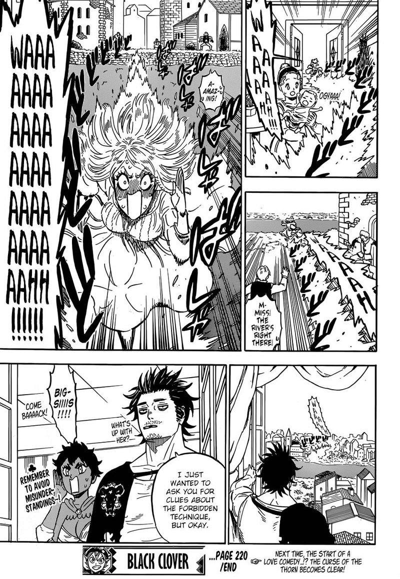 Black Clover Chapter 220 page 15 - Chapter 220: Visits
