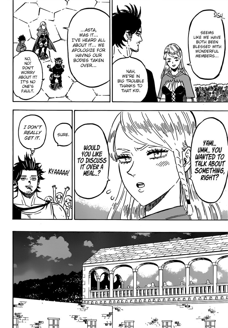 Black Clover Chapter 221 page 10 - Chapter 221: The Blue Rose's Confession
