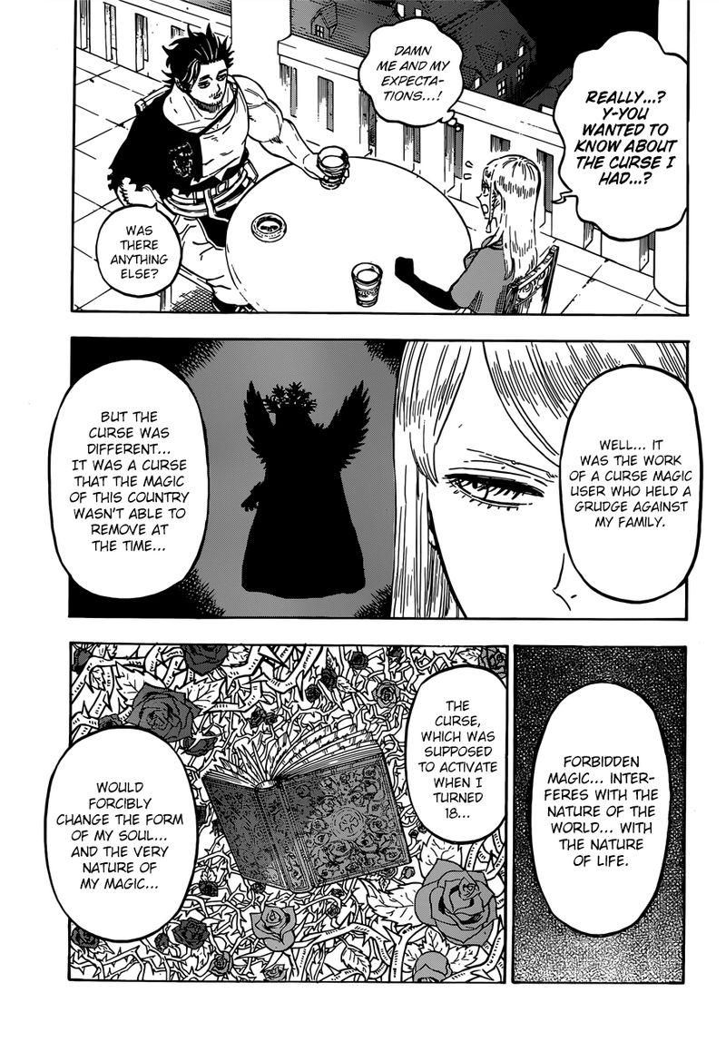 Black Clover Chapter 221 page 11 - Chapter 221: The Blue Rose's Confession